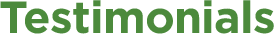 testimonials